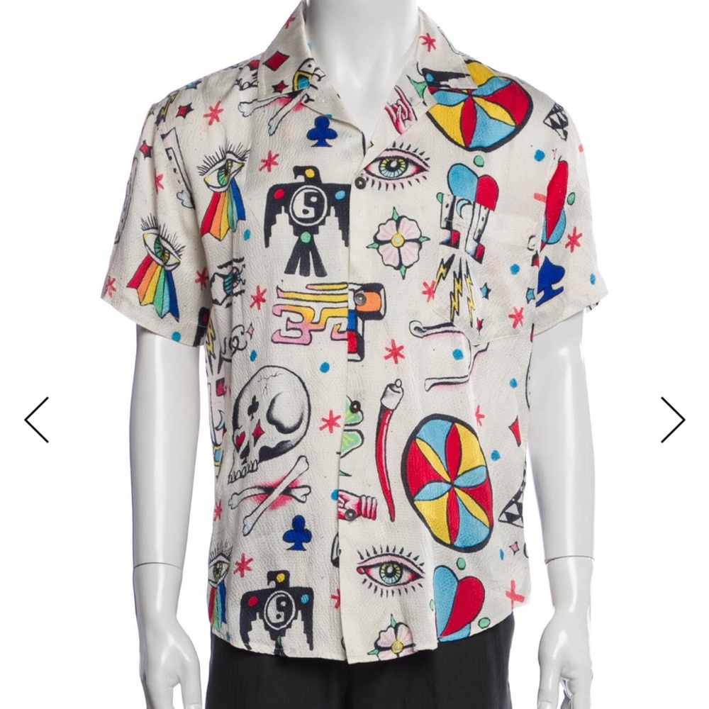 The Elder Statesman Silk Printed Shirt — Size S

MSRP: $900